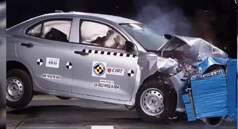 2025MarutiDzireandbaleno safetyratings