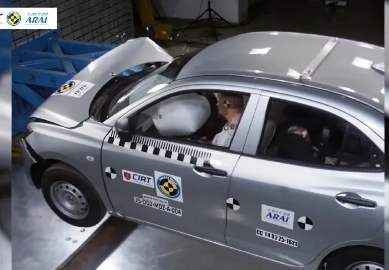 2025MarutiDzireandbaleno safetyratings