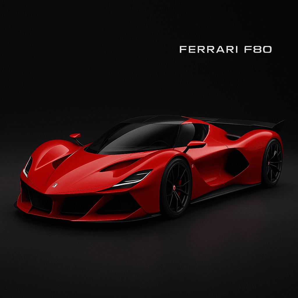 New Ferrari F8O supercar unveil 2025