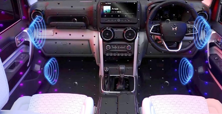 MahindraTharROXX AX7LDolbyAtmossoundsystemReview