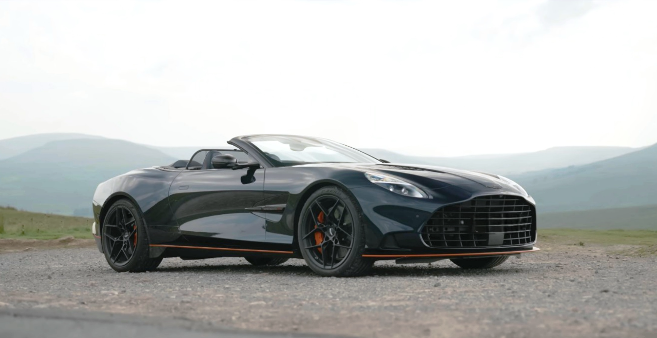 Aston’s V12 Vanquish Volante