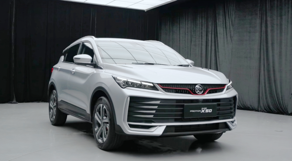 ProtonX50faceliftcompactSUV