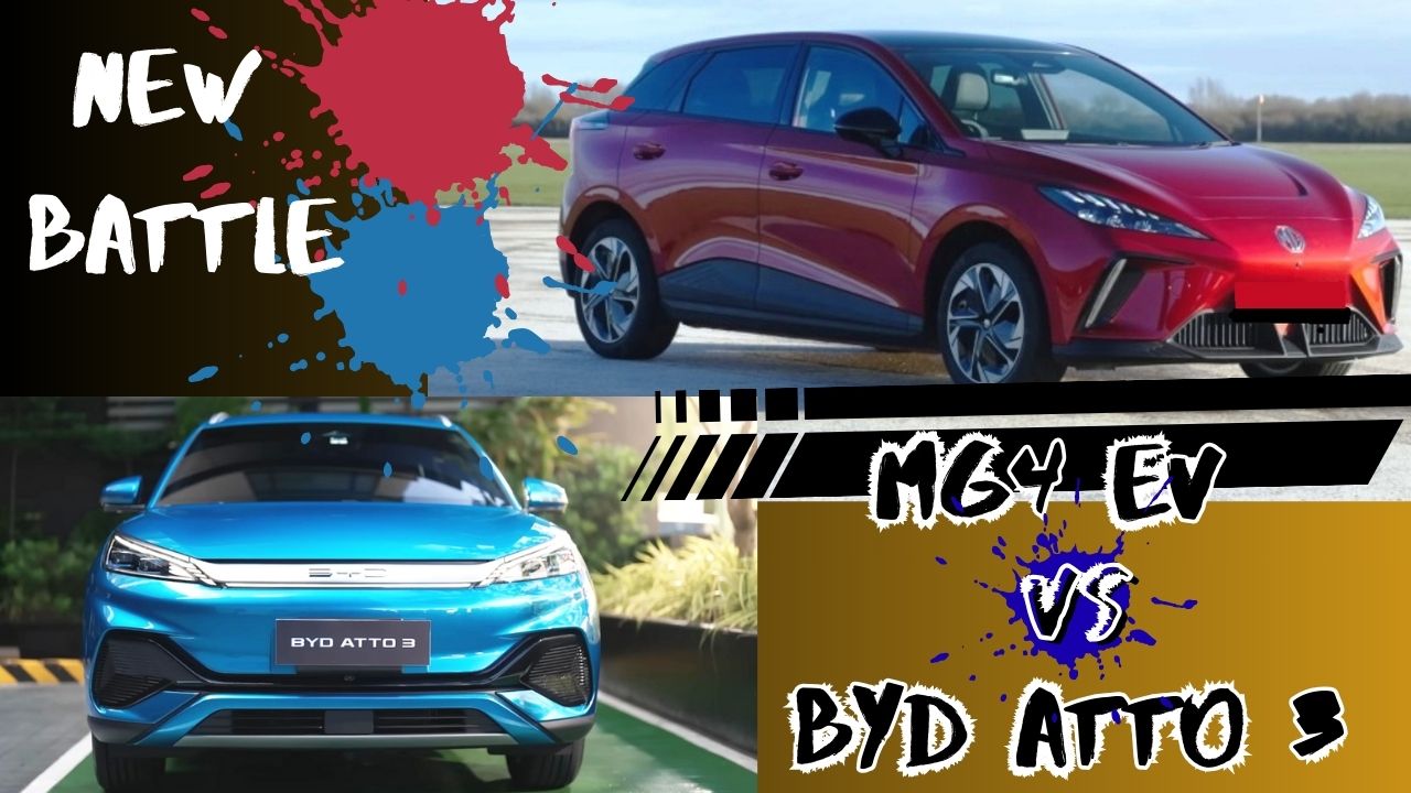 BYD ATTO3 VS MG4 EV