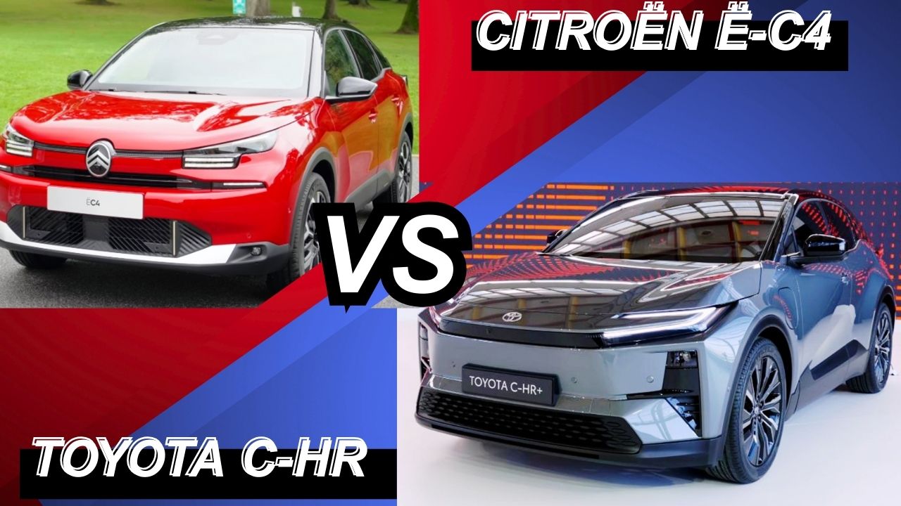 Citroën ë-C4 VS new Toyota C